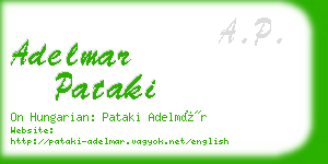 adelmar pataki business card